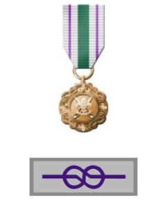 Medal of Courage and Ribbon